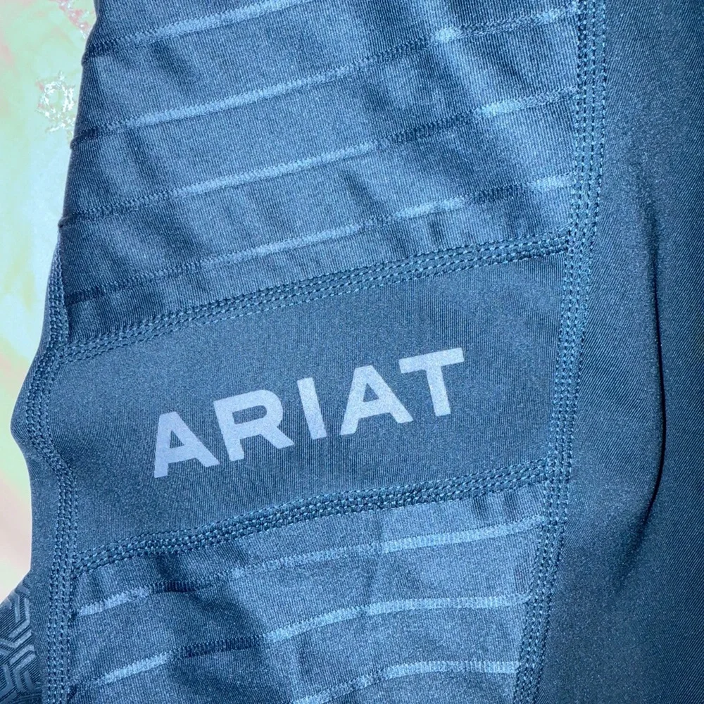Ariat NWOT Blue Eos Moto Full Seat Tight - Picture 8 of 13